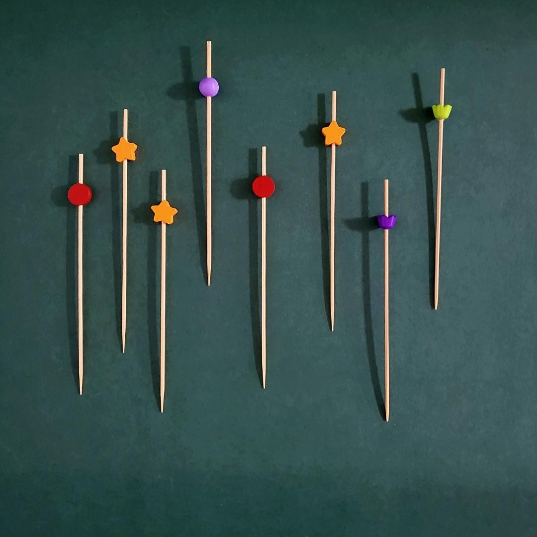 Toothpicks for Cocktail Appetizers Fruits Dessert